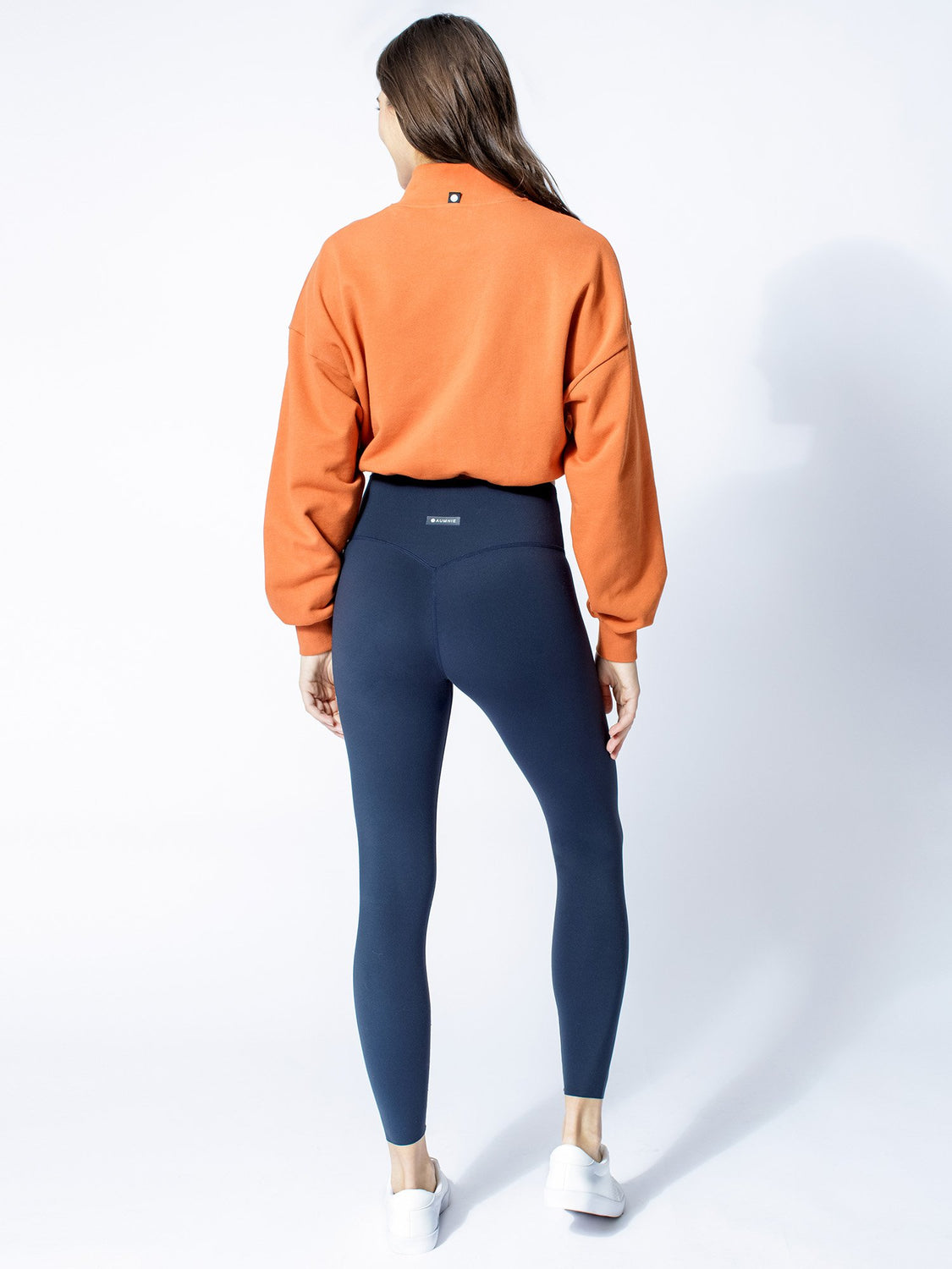 CT COTTON HALF ZIP SWEATSHIRT, SUNSET