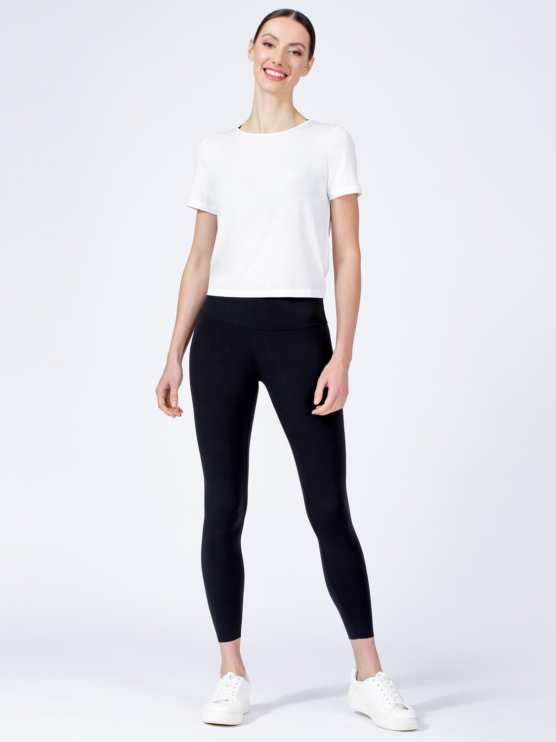 TWIST TEE , WHITE WFX