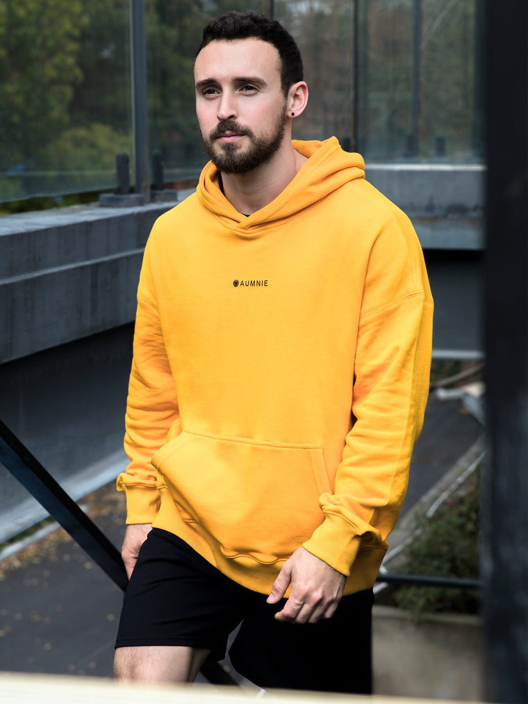 AMBER LOGO HOODIE