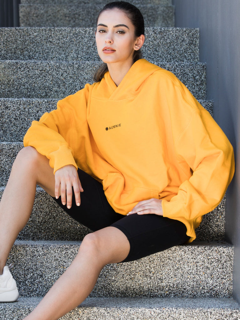 AMBER LOGO HOODIE