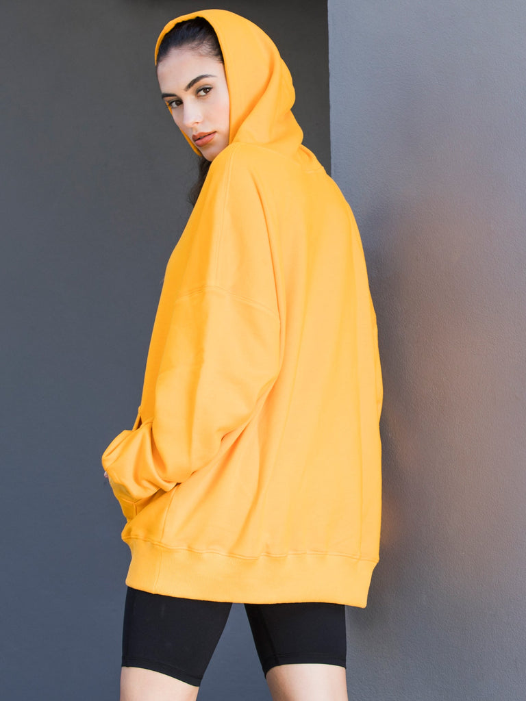 AMBER LOGO HOODIE