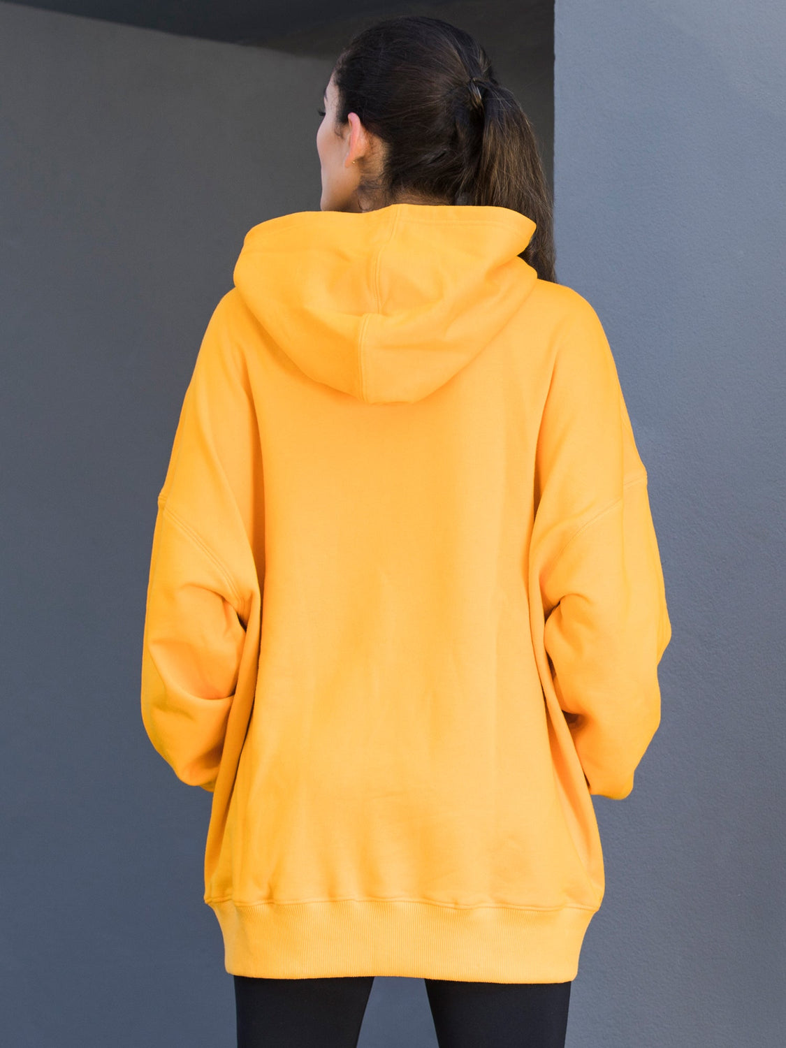 AMBER LOGO HOODIE