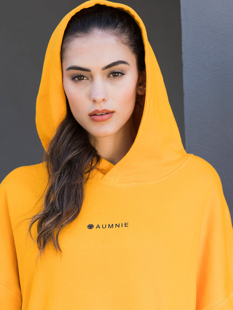 AMBER LOGO HOODIE