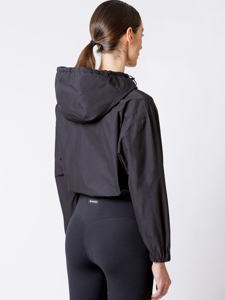 BREEZE EVERYDAY WINDBREAKER,BLACK