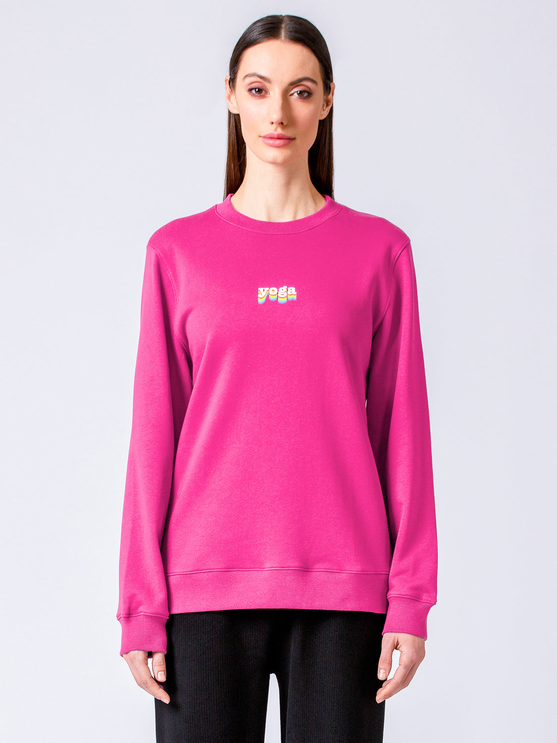 RAINBOW YOGA SWEATSHIRT, DIVA