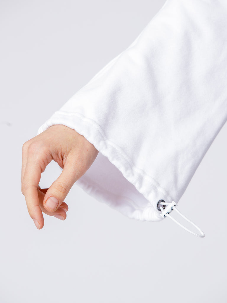 ASCEND WIDE SLEEVE JACKET，WHITE