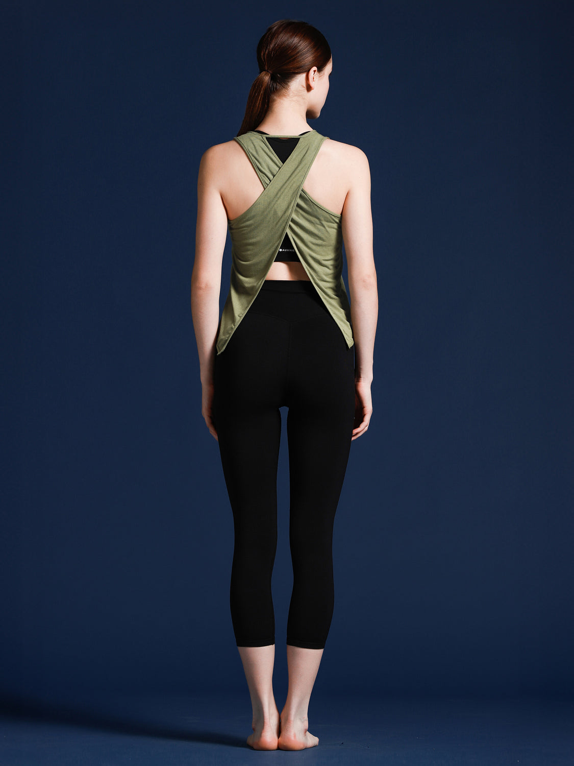 OPEN BACK CROP TOP, WILLOW