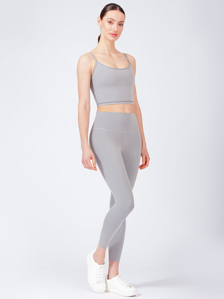 PURE FLOW ANKLE CROPS, LUNAR GREY