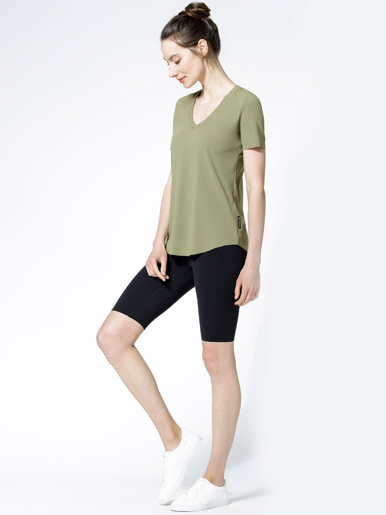 RELAXED NUDE TEE, SAGE