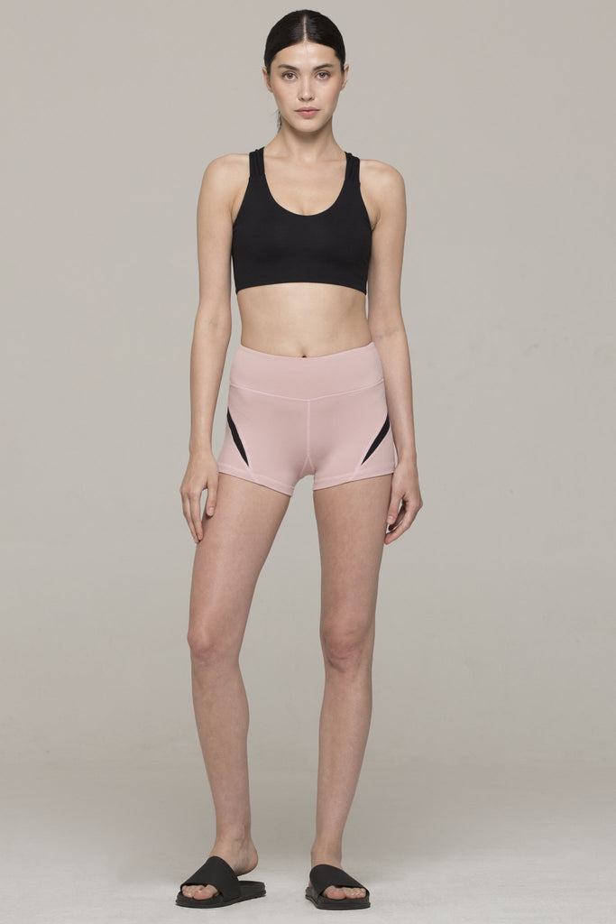 INCEPTION SHORTS, BLUSH/BLACK