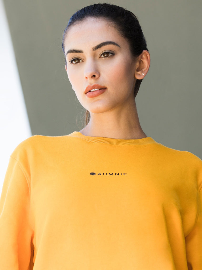 AMBER LOGO SWEATSHIRT