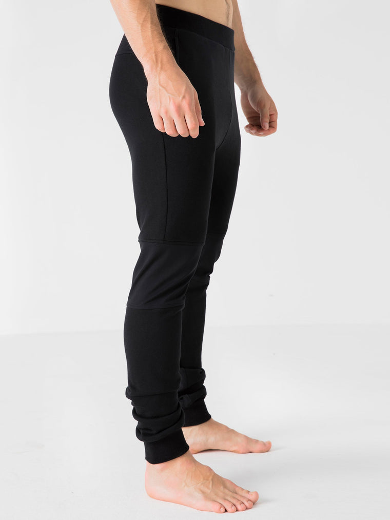 TAPERED PANTS, BLACK