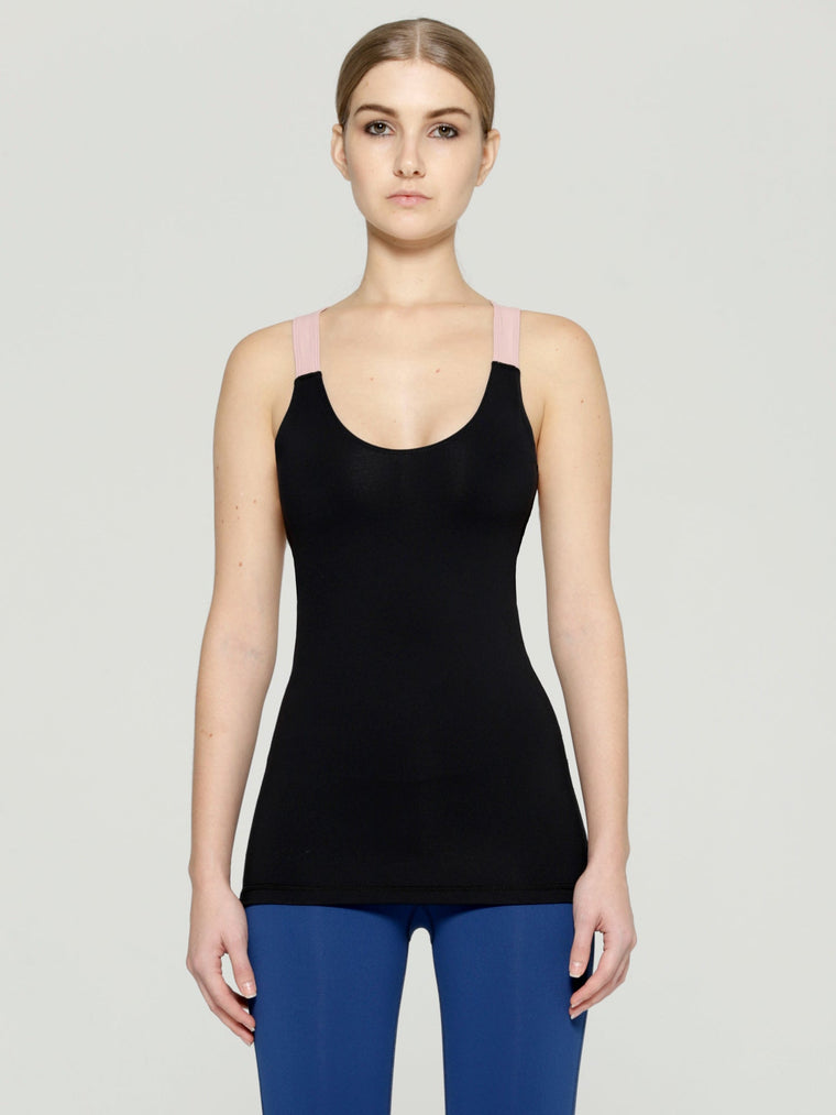 PROJECTION TANK 1.0, BLACK/BLUSH