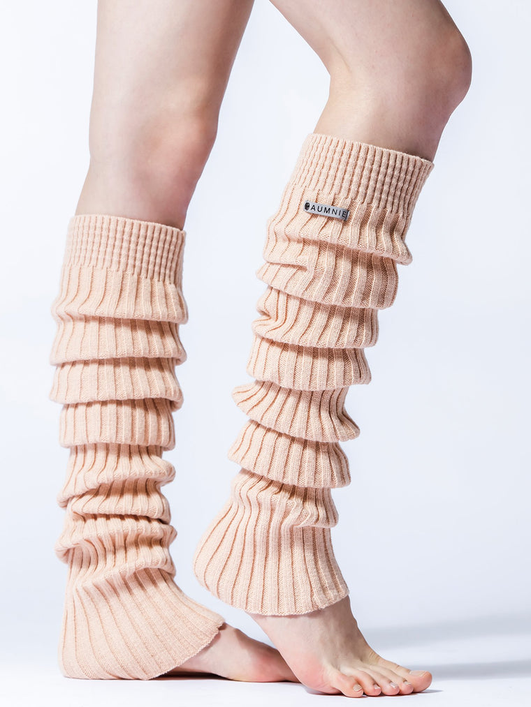 KNEE HIGH LEG WARMERS, CHAI