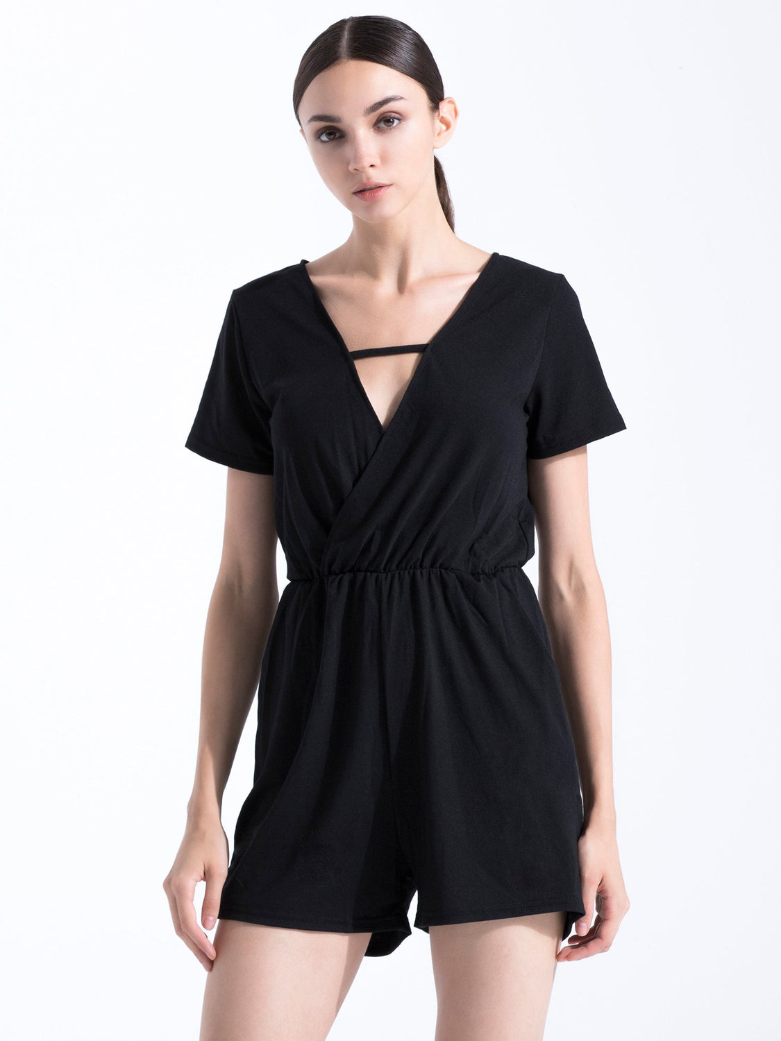 FITTED TEE ROMPER